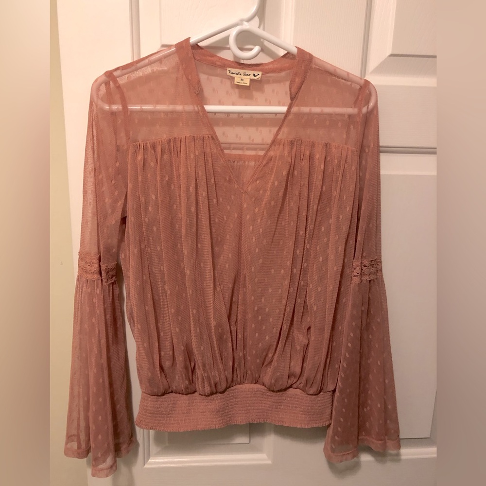 DOUBLE ZERO Lacey M top